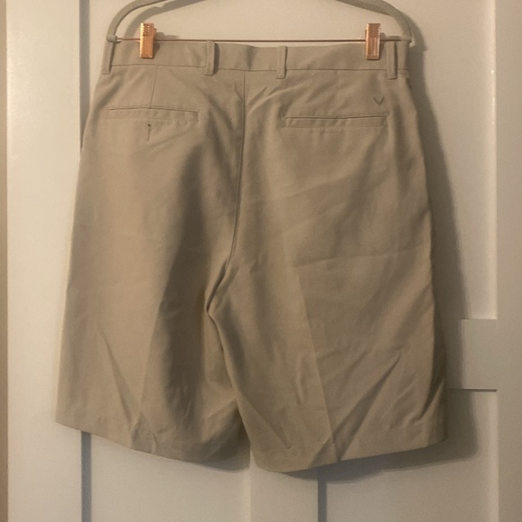 Callaway Tan Golf Shorts - Picture 2 of 5